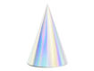 Picture of PARTY HATS IRIDESCENT 16CM - 6 PACK